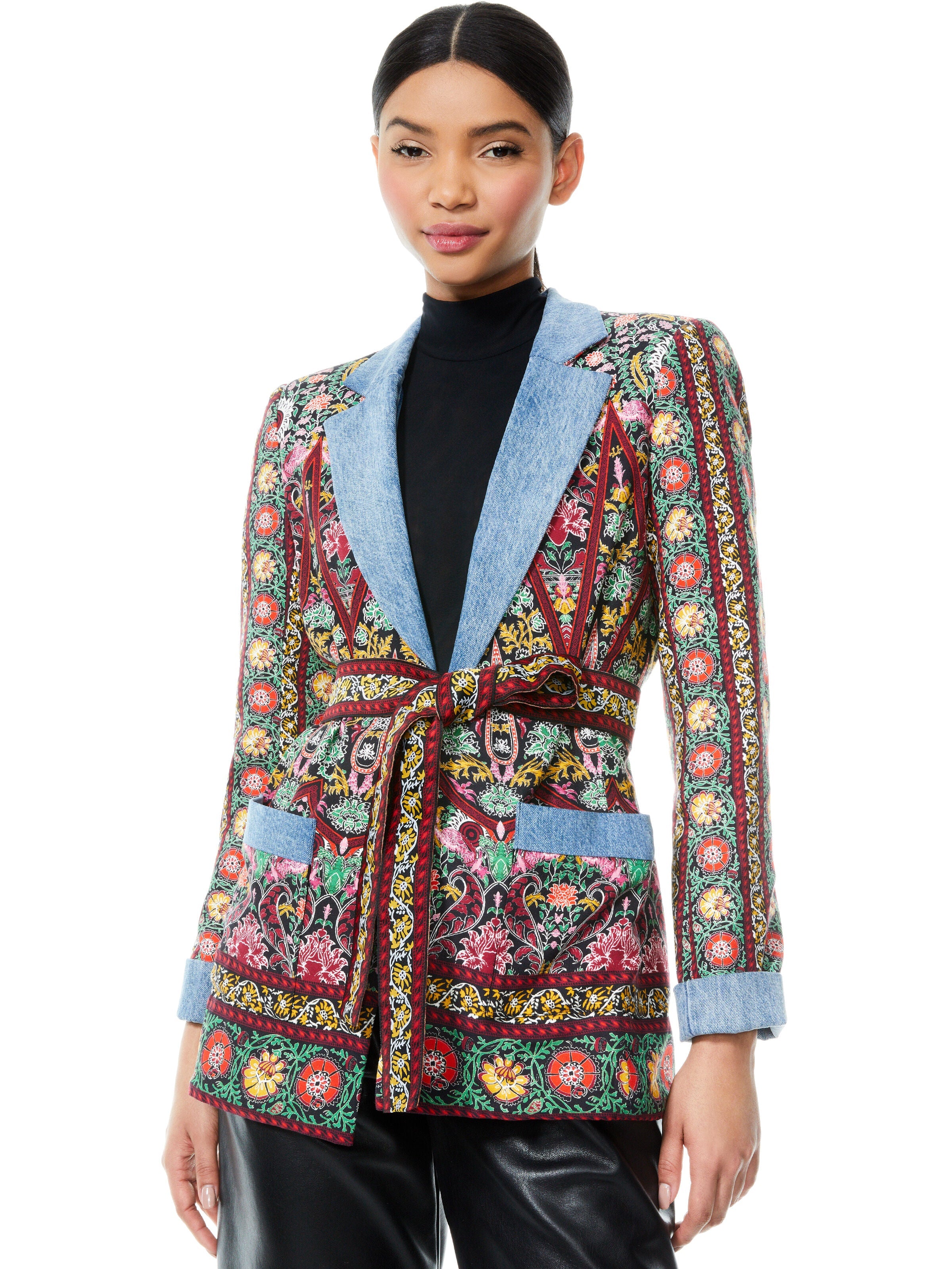 VERNA TIE WAIST ROBE COAT