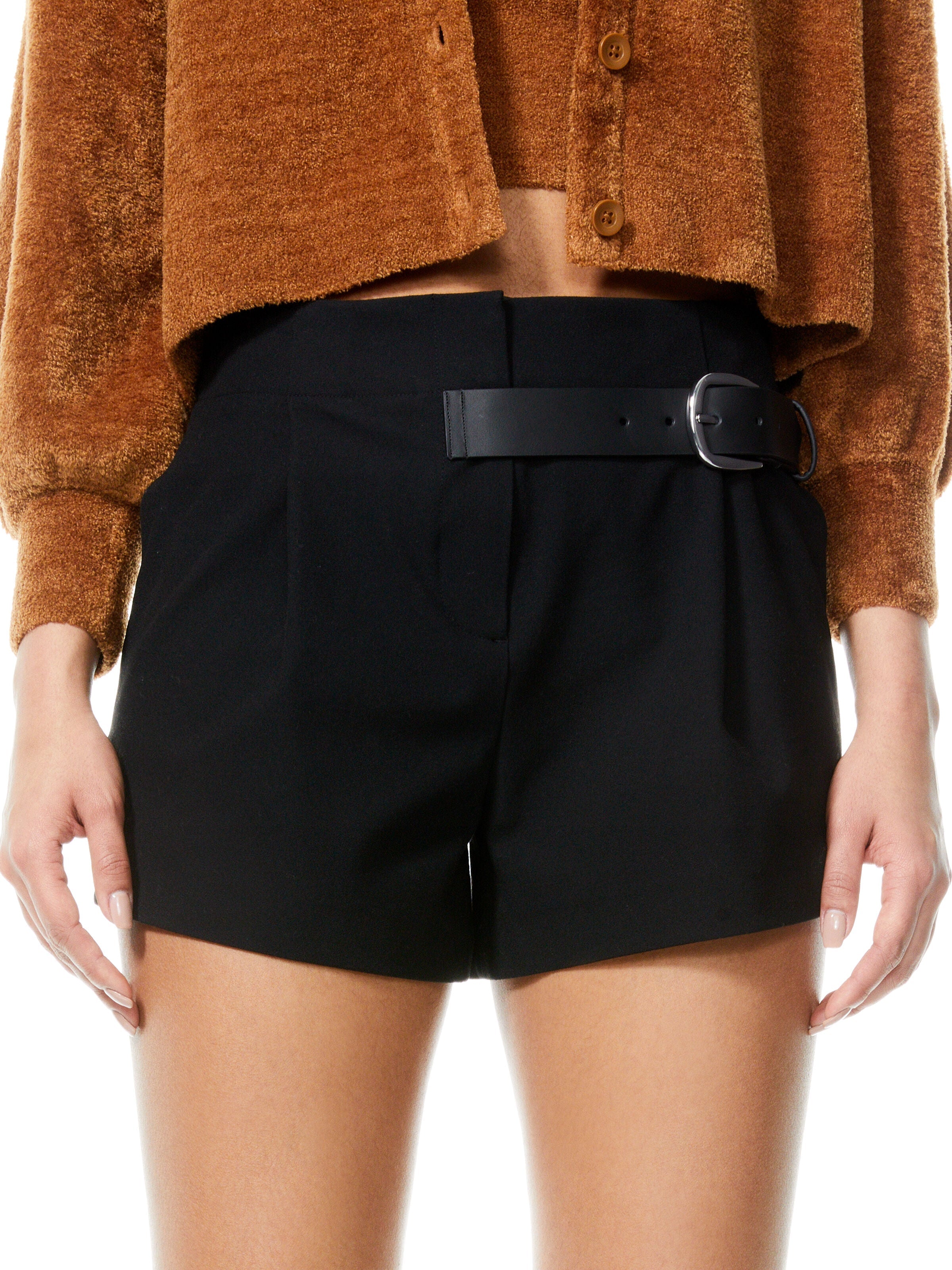 ADELINA BELTED SHORT-ALICE + OLIVIA