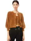 SYLVIE FUZZY CROPPED CARDIGAN-ALICE + OLIVIA