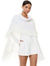 BETSY PONCHO WITH FRINGE-SOFT WHITE-ALICE + OLIVIA