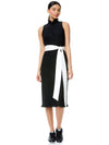 SHAYNA PLEATED MIDI DRESS-ALICE + OLIVIA