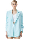 DENNY BOYFRIEND BLAZER-ALICE + OLIVIA
