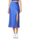 ALENE BUTTON SLIP SKIRT-COBALT-ALICE + OLIVIA