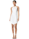 FRANCENE HANDKERCHIEF HEM MINI DRESS-ALICE + OLIVIA