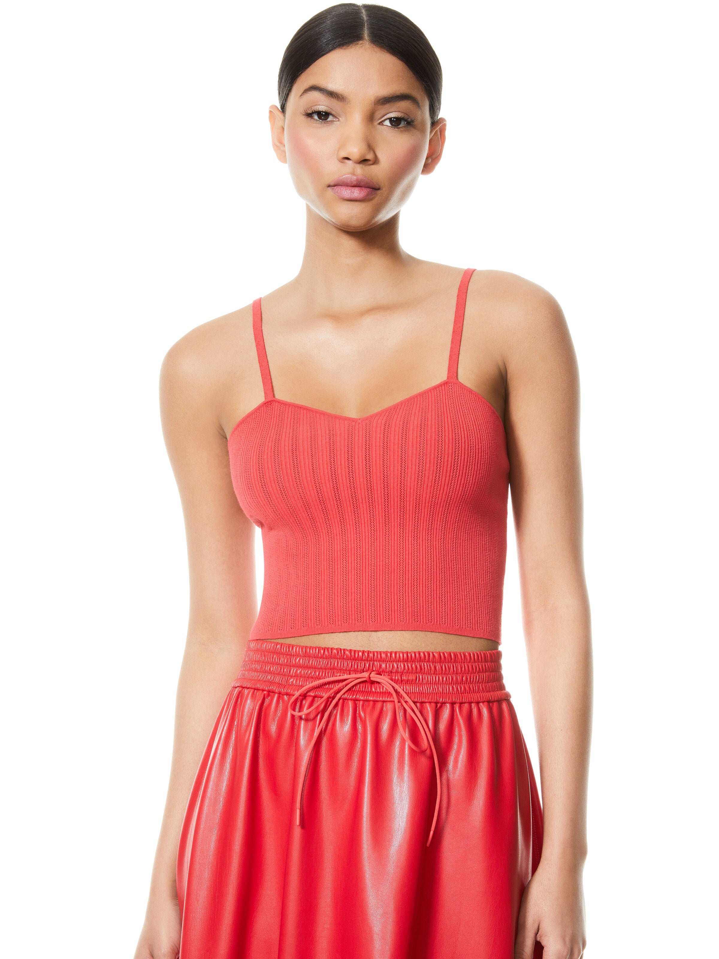 LAURETTA KNIT TANK-ALICE + OLIVIA