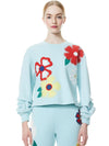 GAIA EMBROIDERED SWEATSHIRT-ALICE + OLIVIA