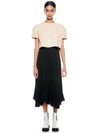 SERITA VEGAN LTHR CRP BOXY TOP-ALICE + OLIVIA
