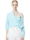 SYLVIE FUZZY CROPPED CARDIGAN-ALICE + OLIVIA