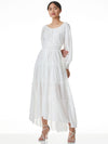 KIARA BUTTON FRONT HIGH LOW DRESS-ALICE + OLIVIA