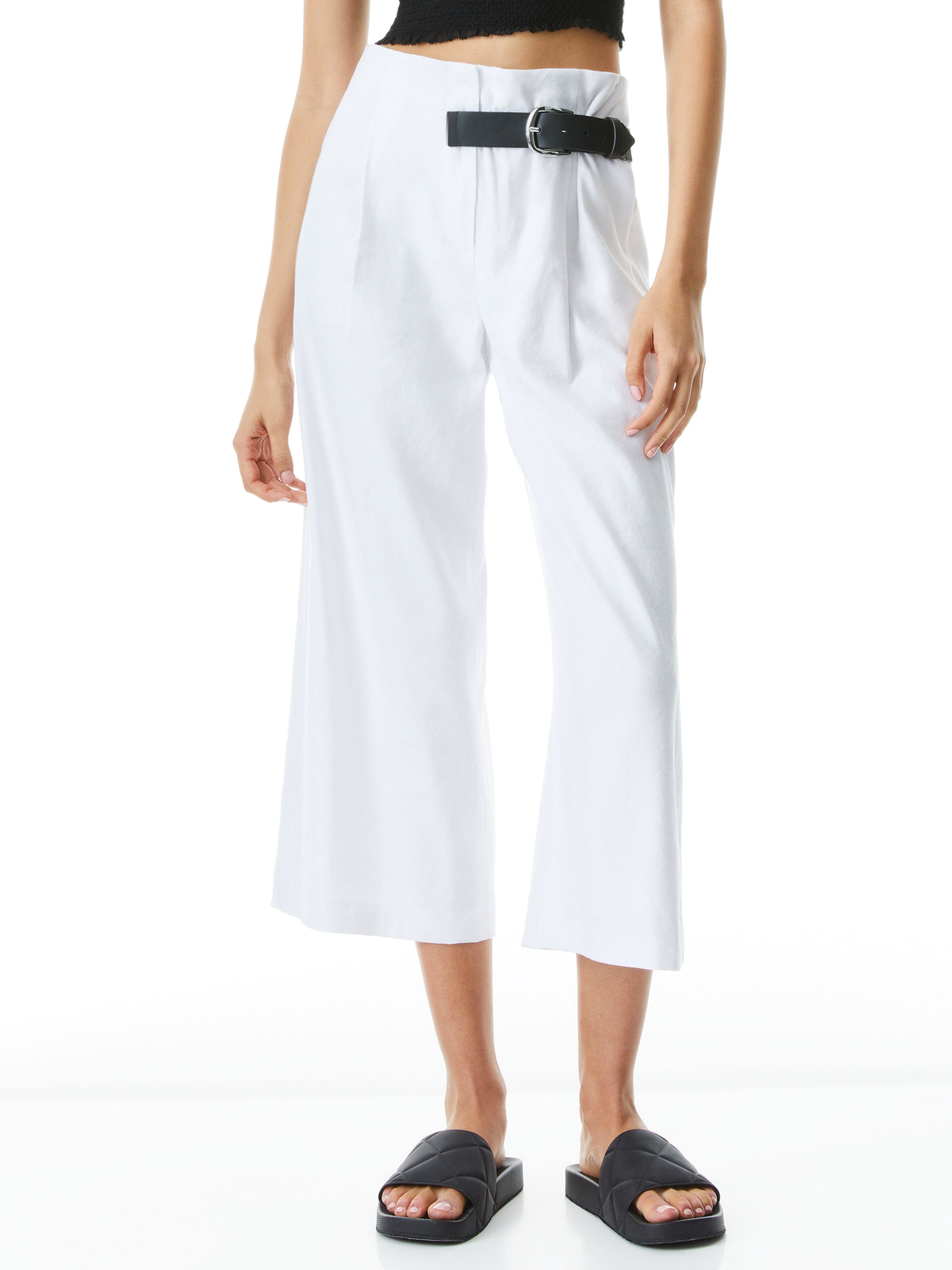 ADELINA BELTED PANT-ALICE + OLIVIA