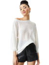 SAFFI POINTELLE PULLOVER-ALICE + OLIVIA