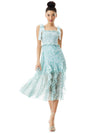 JOCELYN FLORAL TIE SHOULDER MIDI DRESS-ALICE + OLIVIA