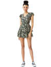 MARISKA FLORAL SKORT ROMPER-ALICE + OLIVIA