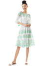 CADE OFF THE SHOULDER MIDI DRESS-ALICE + OLIVIA
