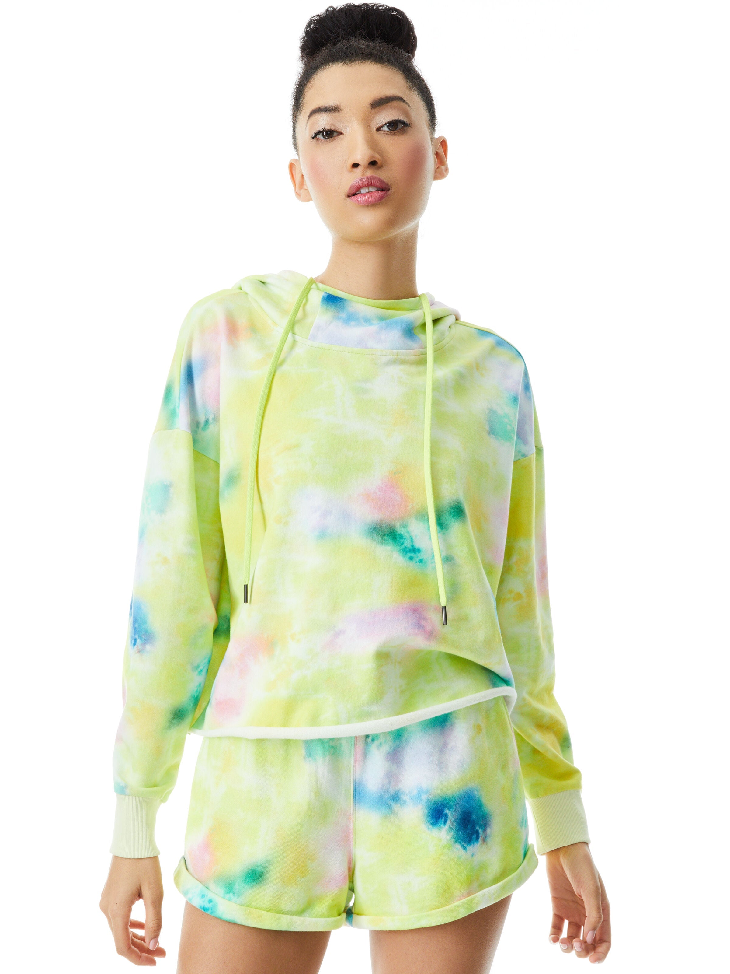 NIKKI TIE DYE HOODIE-ALICE + OLIVIA