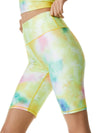 AARON HIGH WAIST BIKER SHORT-BEACHSIDE TIE DYE-ALICE + OLIVIA