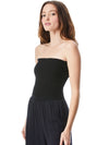 PENELOPE SMOCKED STRAPLESS TOP-ALICE + OLIVIA