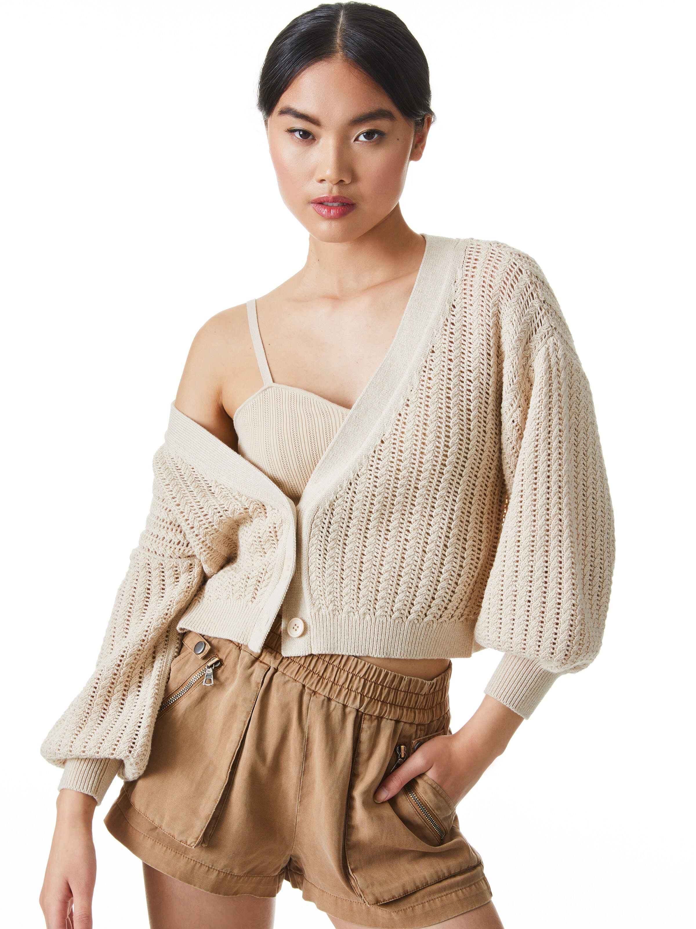 WINSOR SLOUCHY CARDIGAN-ALICE + OLIVIA