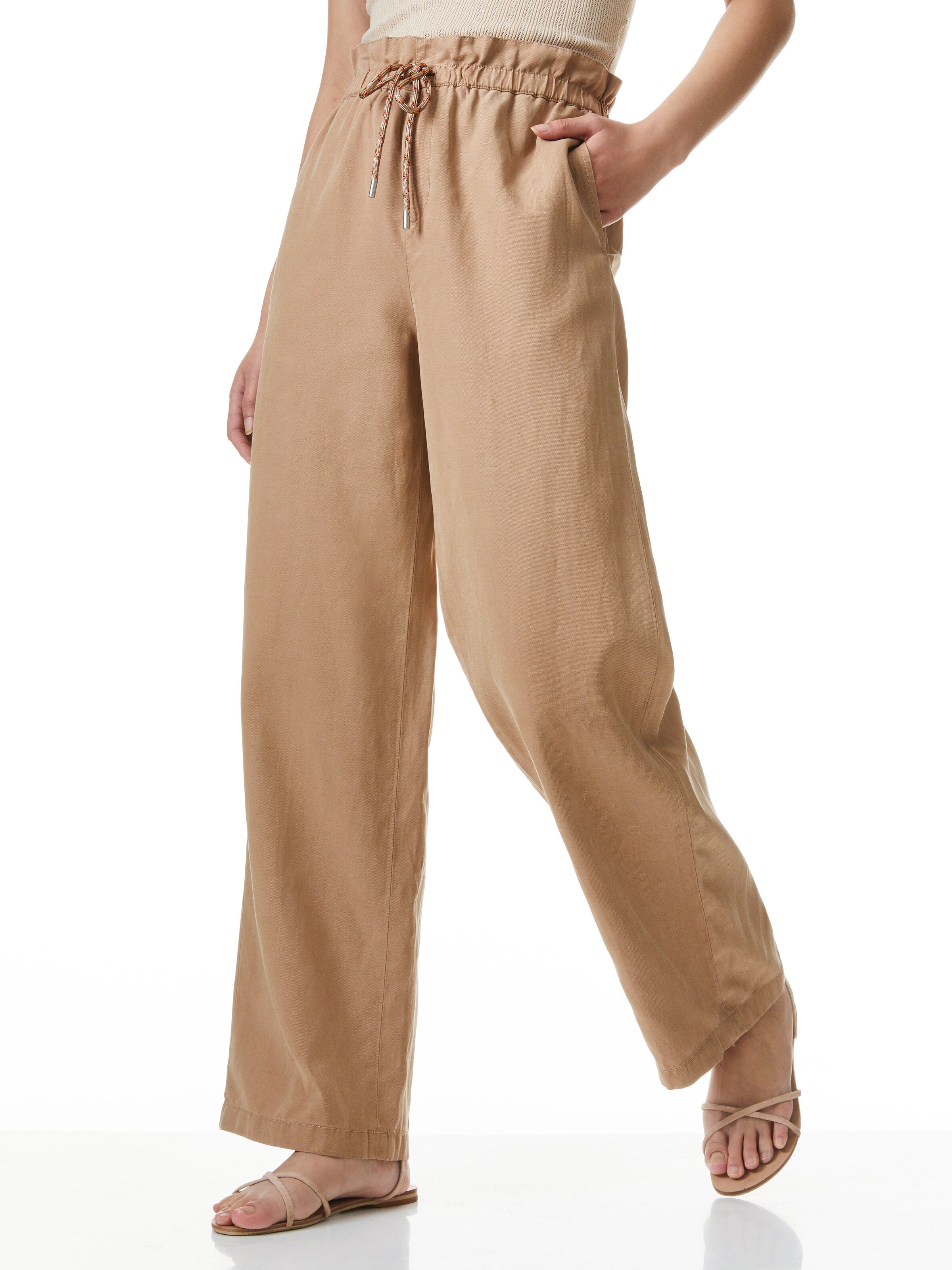 HENRY PAPERBAG WAIST PANT-ALICE + OLIVIA
