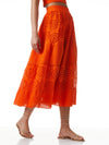 MELONY SMKD WB SHIRRED SKIRT-ALICE + OLIVIA