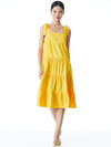 CYNTHIA TIE STRAP MIDI DRESS-ALICE + OLIVIA