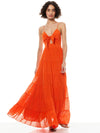 MINKA TIE FRONT MAXI DRESS-MONARCH-ALICE + OLIVIA