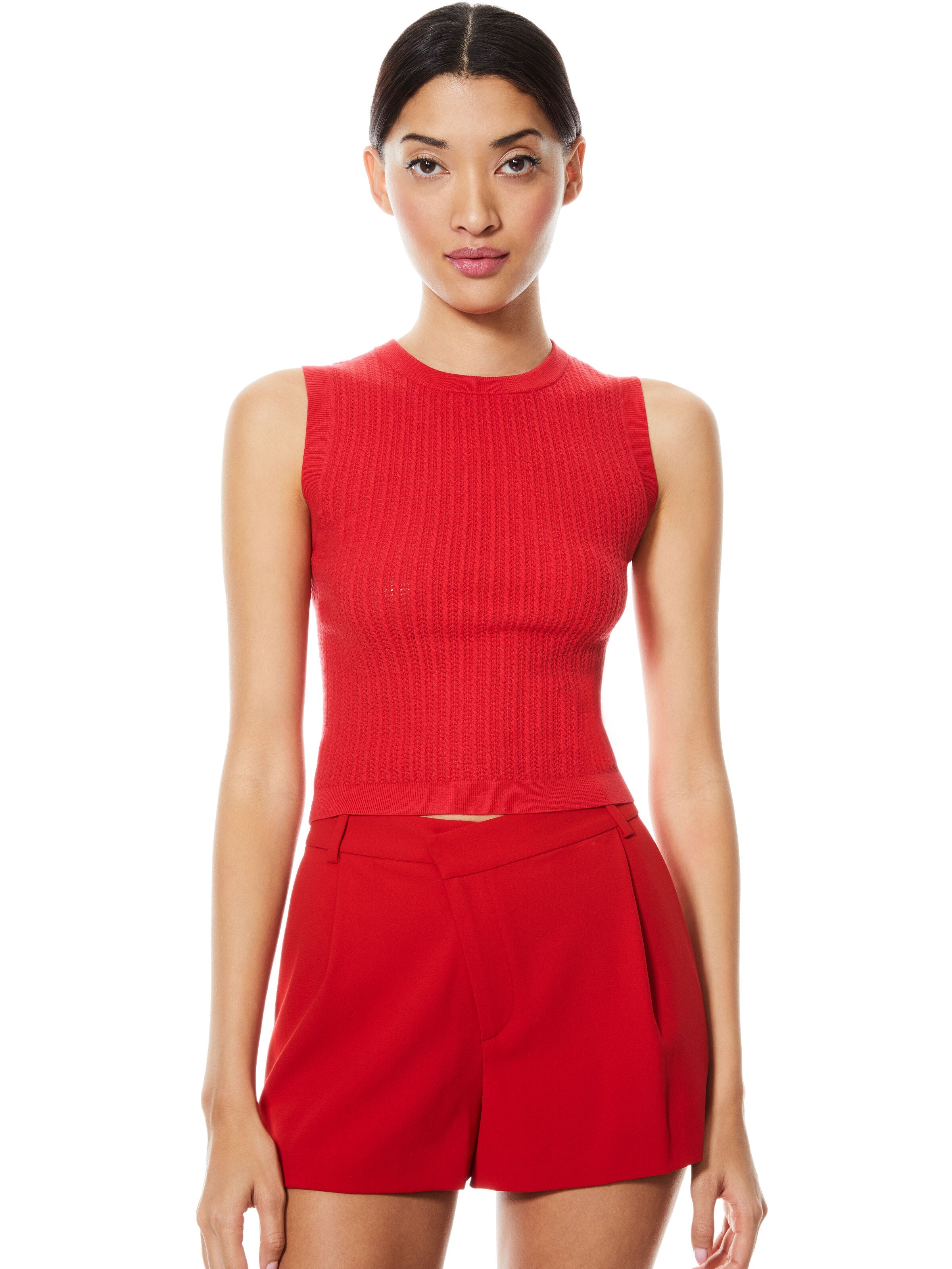 LAINE CREWNECK TANK-ALICE + OLIVIA