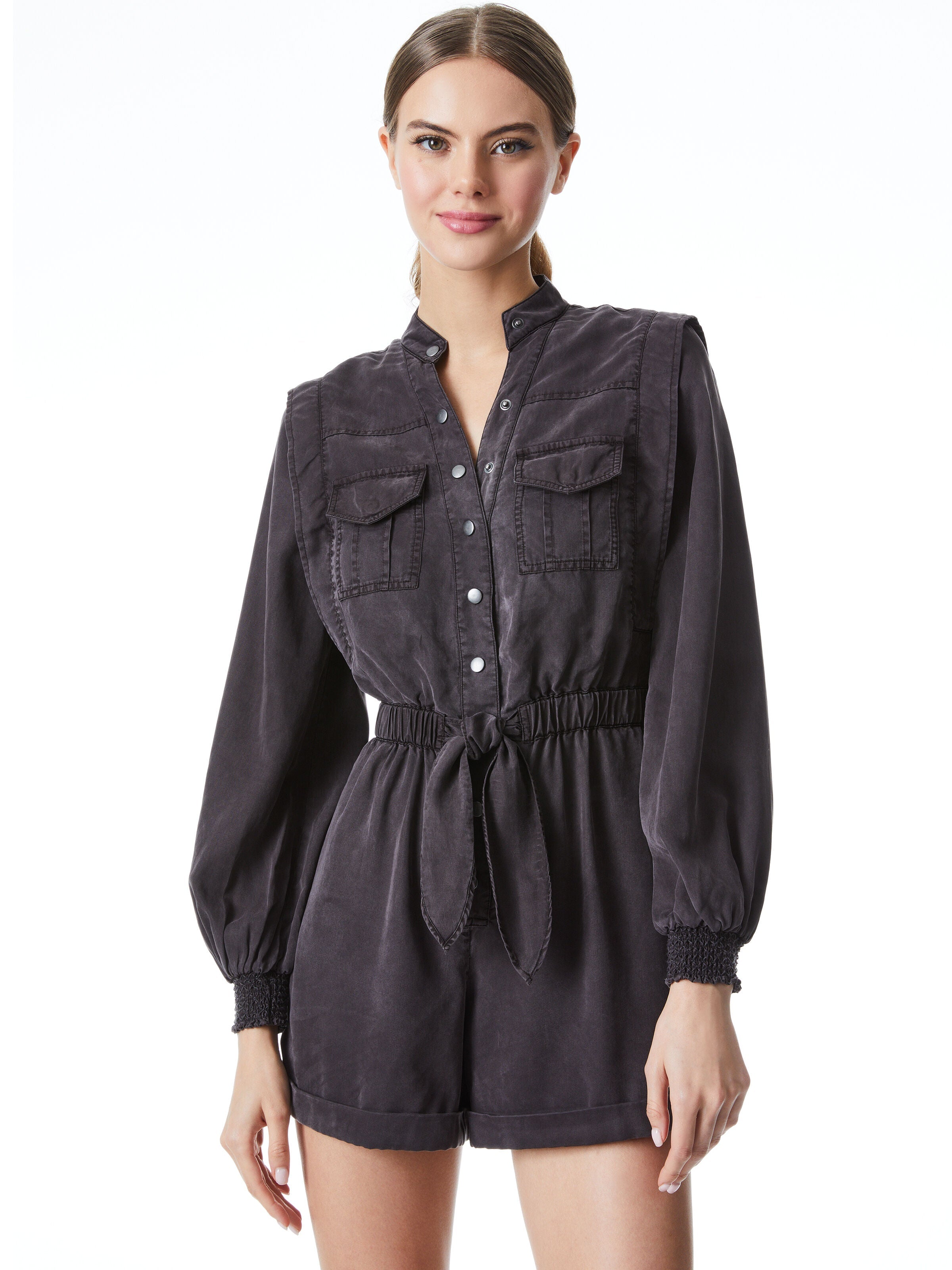 KOTA CARGO POCKET ROMPER-ALICE + OLIVIA
