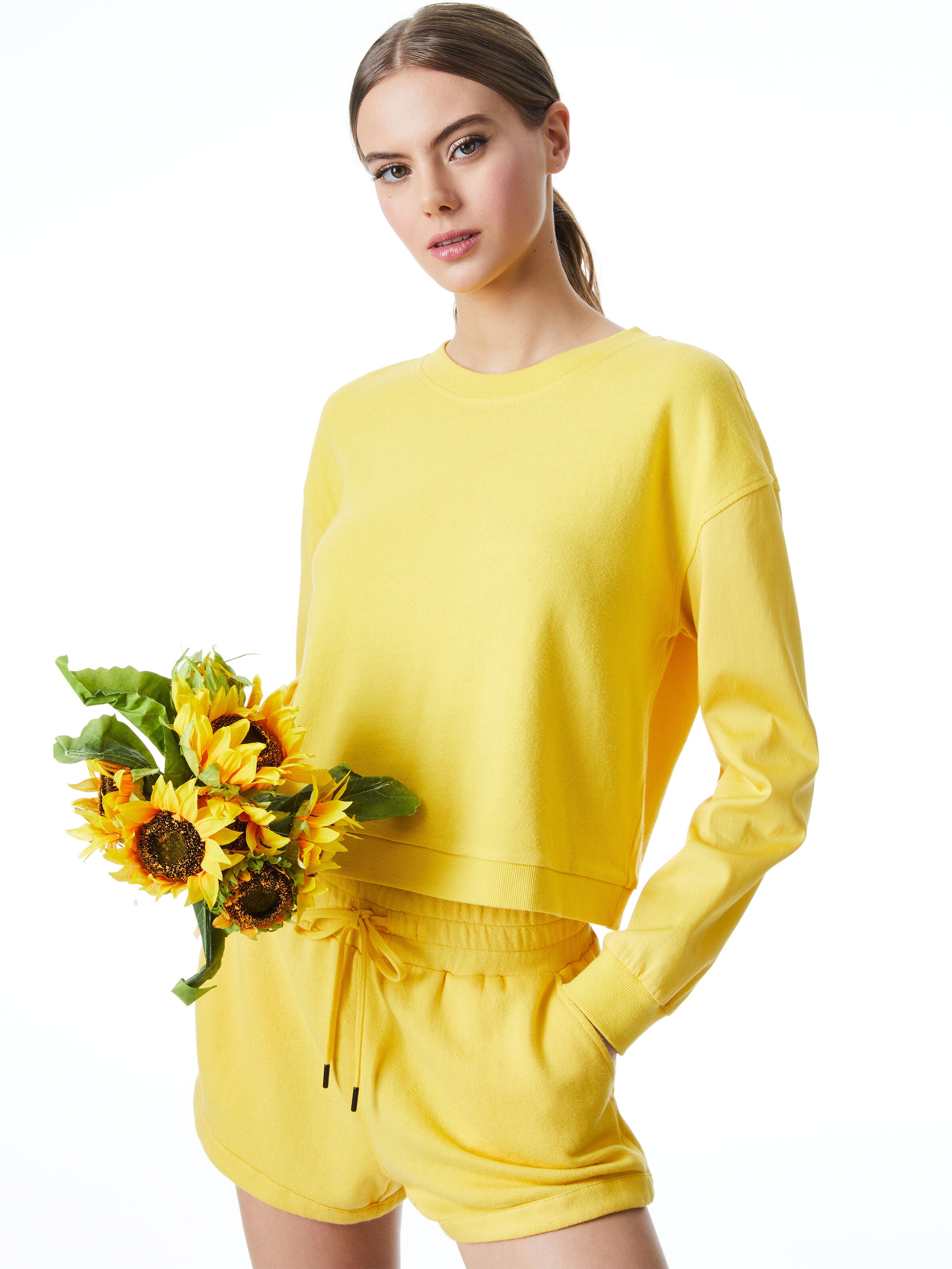 DEX CREWNECK SWEATSHIRT-ALICE + OLIVIA