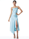 HARMONY DRAPEY SLIP MIDI DRESS-ALICE + OLIVIA