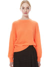 DENVER ROUND HEM SWEATER-ALICE + OLIVIA
