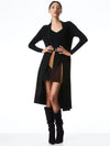 WAVERLY LONG RIBBED CARDIGAN-ALICE + OLIVIA