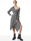 CELLIE HANDKERCHIEF MIDI DRESS-ALICE + OLIVIA