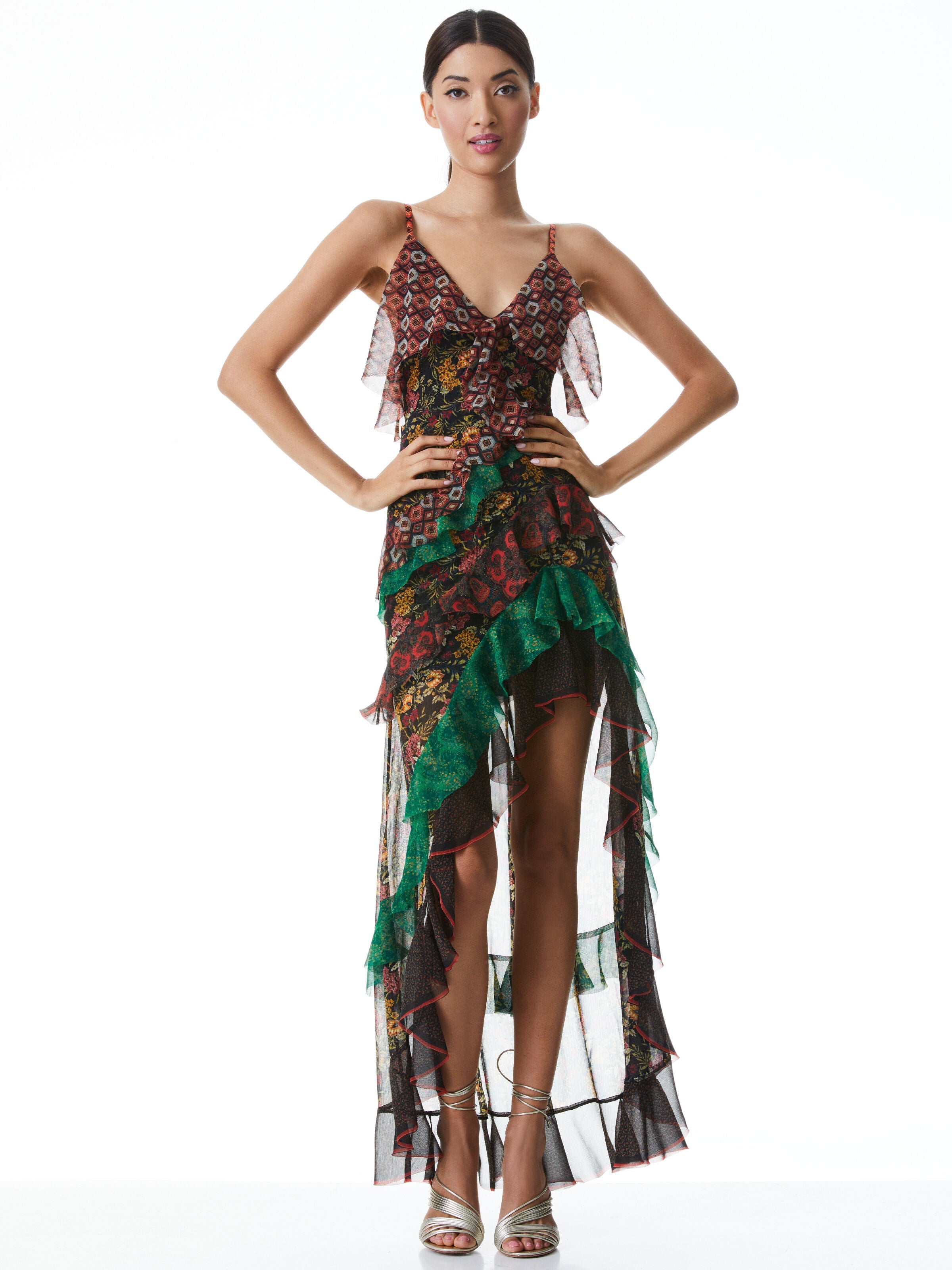 LAVERNE LACE BACK GOWN