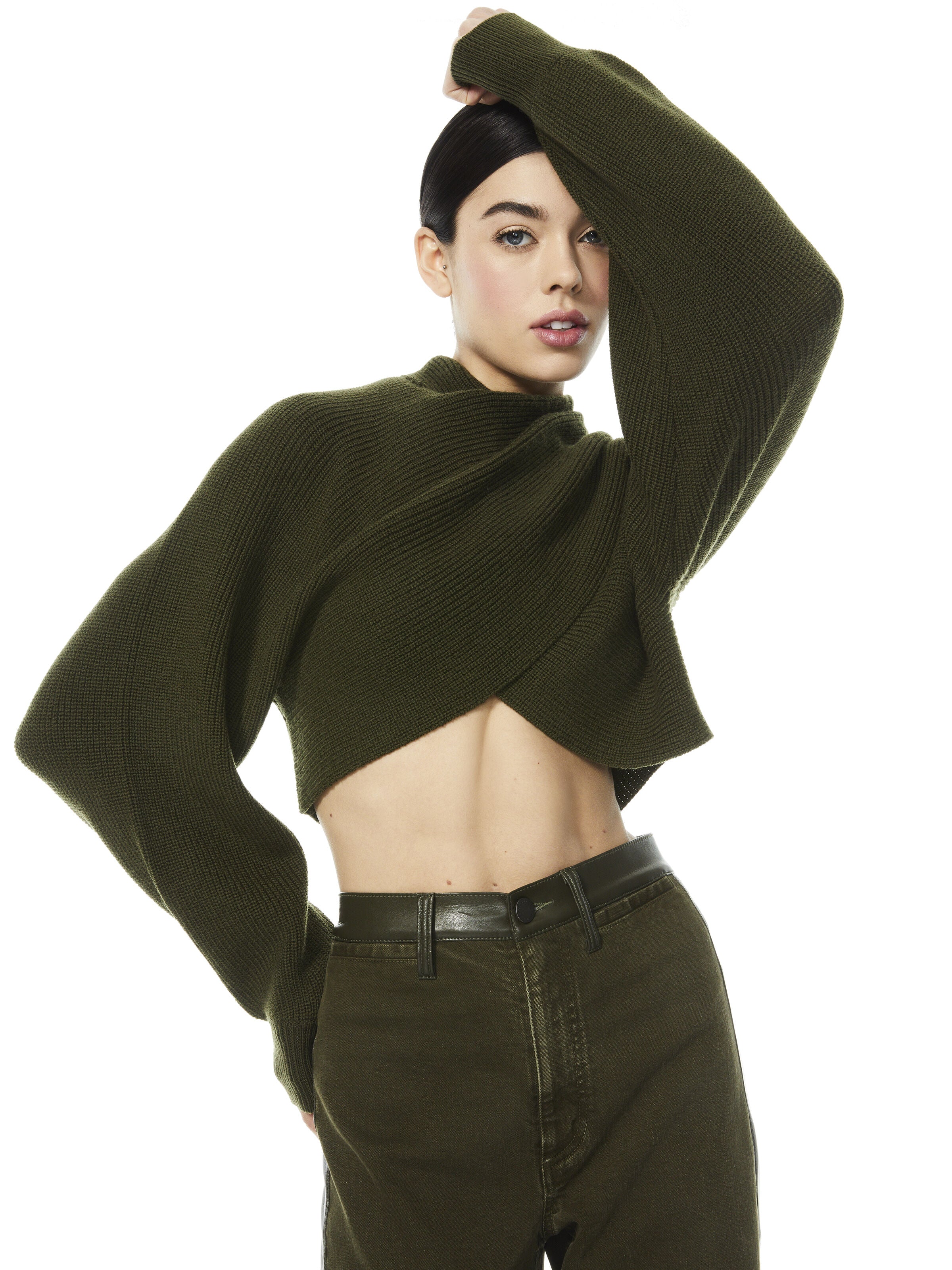 MORA REVERSIBLE PULLOVER-ALICE + OLIVIA