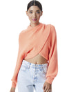 MORA 2 WAY TWST FT CRP LS PLVR-Black-ALICE + OLIVIA