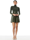 CHARA VEGAN LTR LS MKNK DRESS-ALICE + OLIVIA