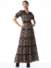 LYNLEY PUFF SLEEVE MAXI DRESS-ALICE + OLIVIA