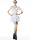 CRAWFORD SWEETHEART MINI DRESS-ALICE + OLIVIA