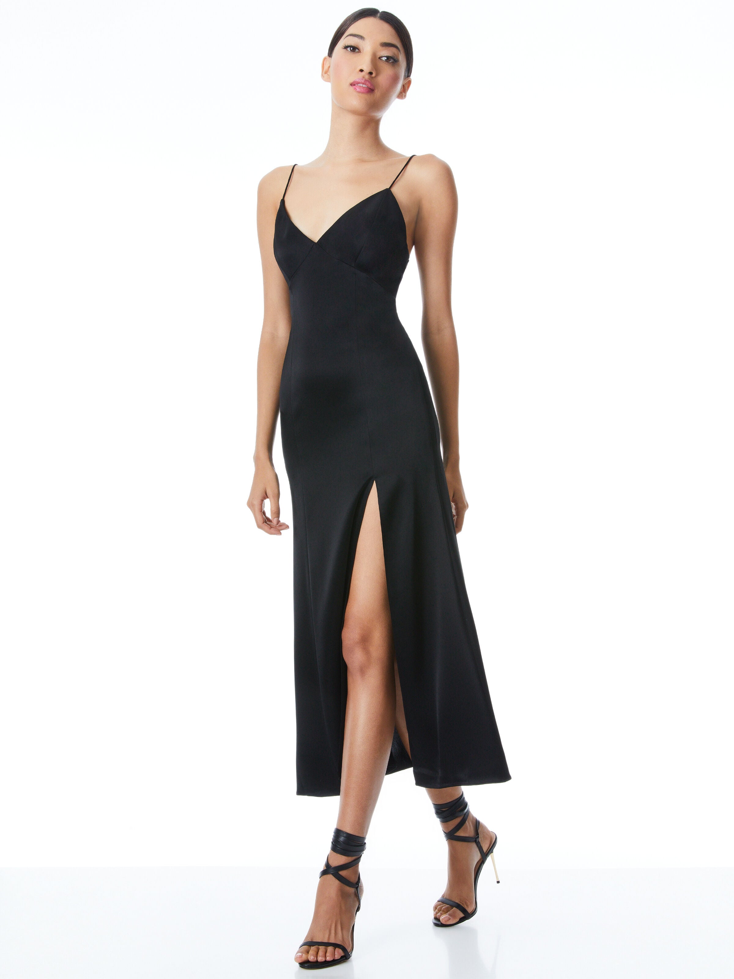 JULIETTA MIDI SLIP DRESS-ALICE + OLIVIA