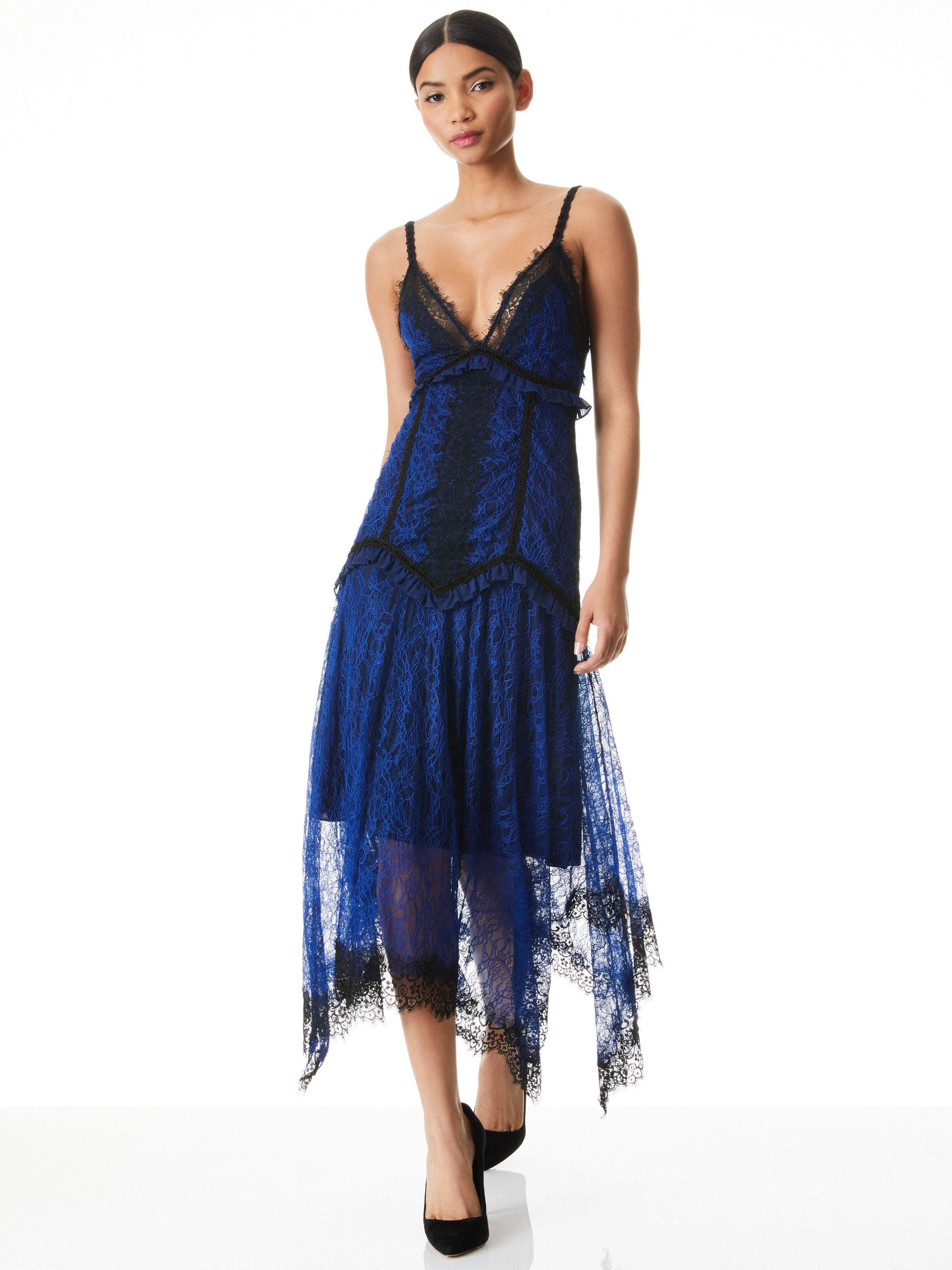 OPAL LACE HANDKERCHIEF DRESS