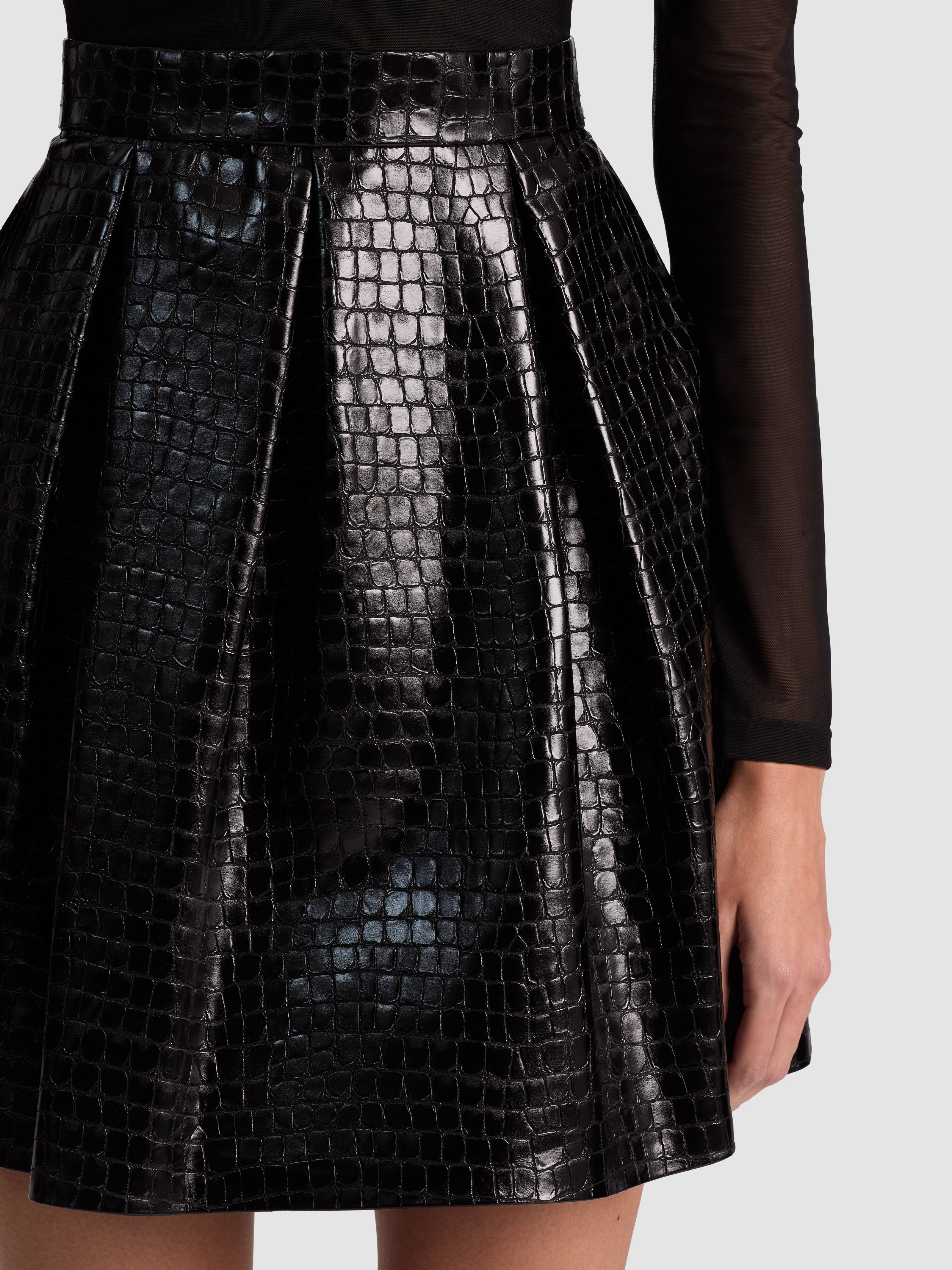 CHARA VEGAN MINI DRESS-ALICE + OLIVIA