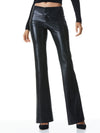 OLIVIA VEGAN LEATHER BOOTCUT PANT-ALICE + OLIVIA