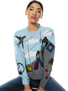 GLEESON EMBELLISHED PULLOVER-MULTI-ALICE + OLIVIA