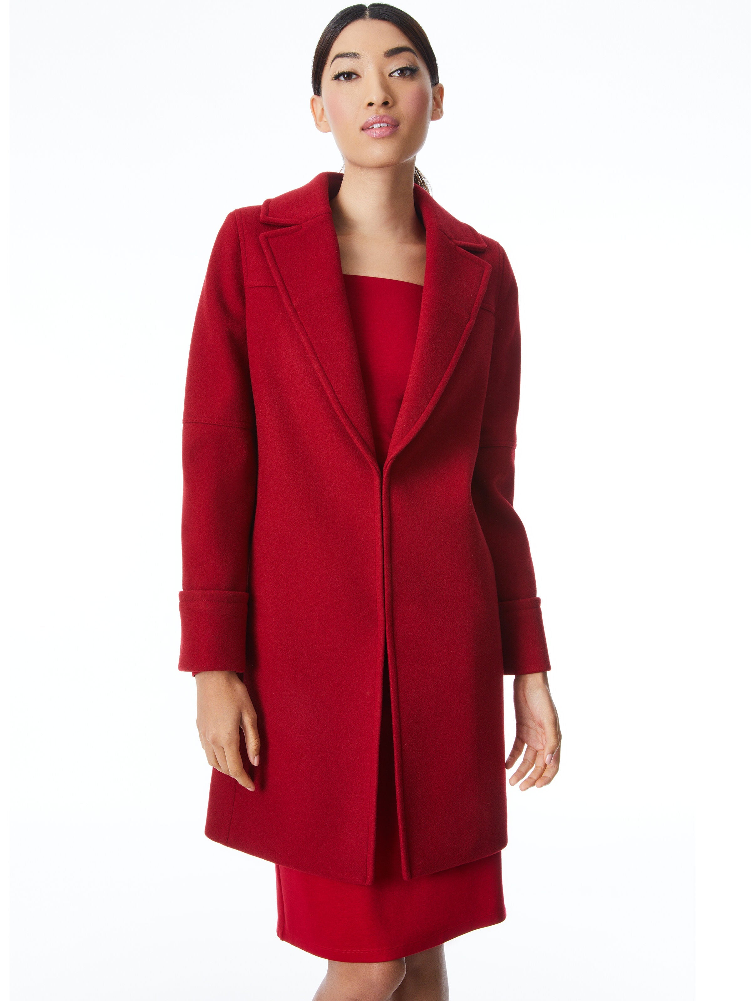 LUISANA SEAMED COAT-ALICE + OLIVIA
