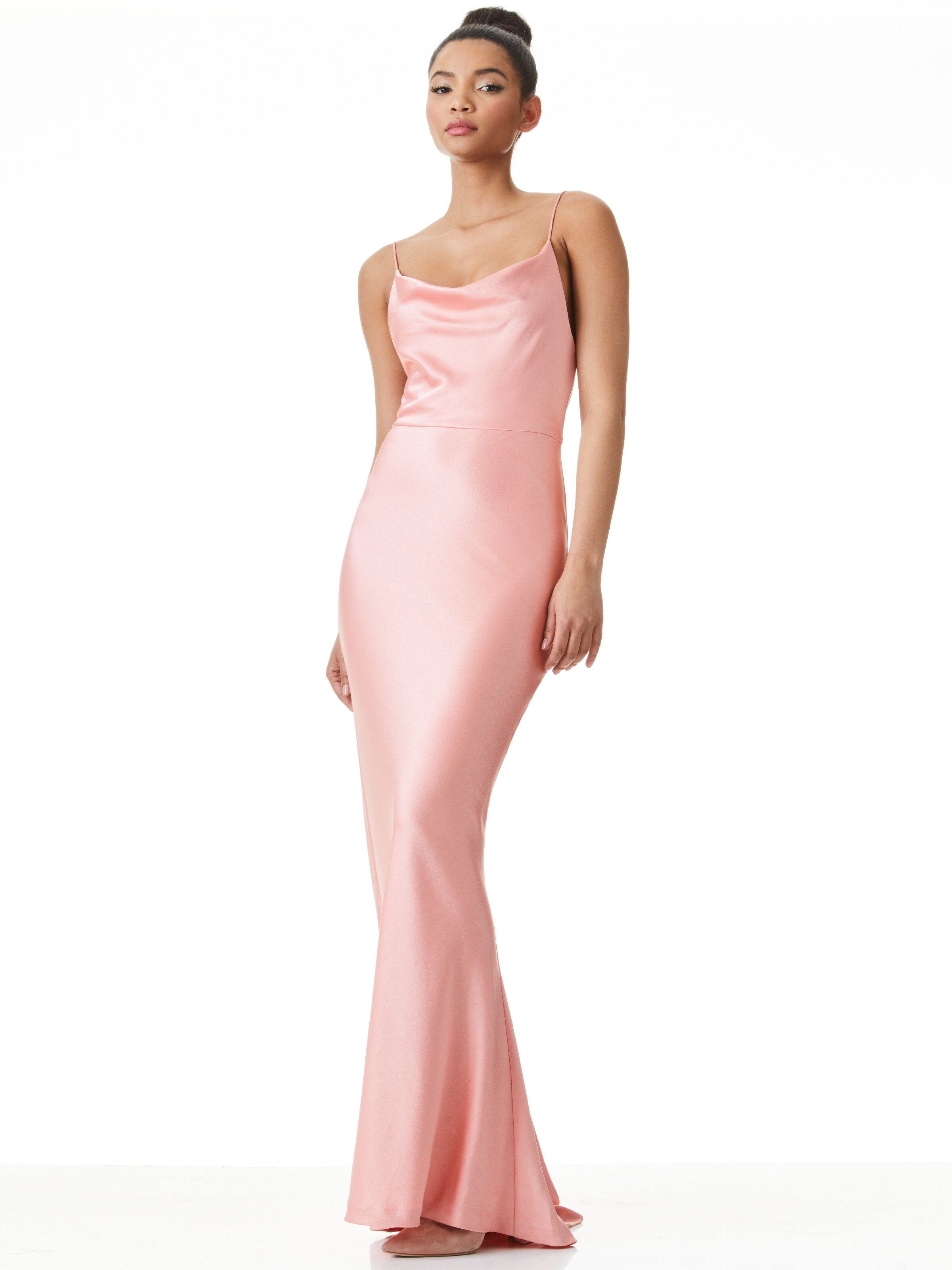 MONTANA TIE BACK GOWN-DEEP EMERALD-ALICE + OLIVIA