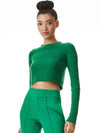 SHERICE CROPPED PULLOVER-ALICE + OLIVIA