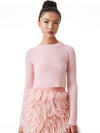 SHERICE CROPPED PULLOVER-ALICE + OLIVIA