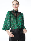 CLARICE FLORAL BLOUSE-ALICE + OLIVIA