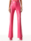 OLIVIA VEGAN LEATHER BOOTCUT PANT-ALICE + OLIVIA